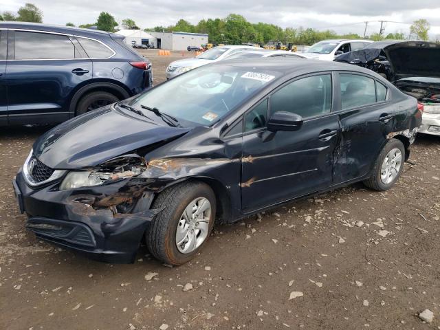 2014 Honda Civic Lx VIN: 2HGFB2F57EH549878 Lot: 53857824