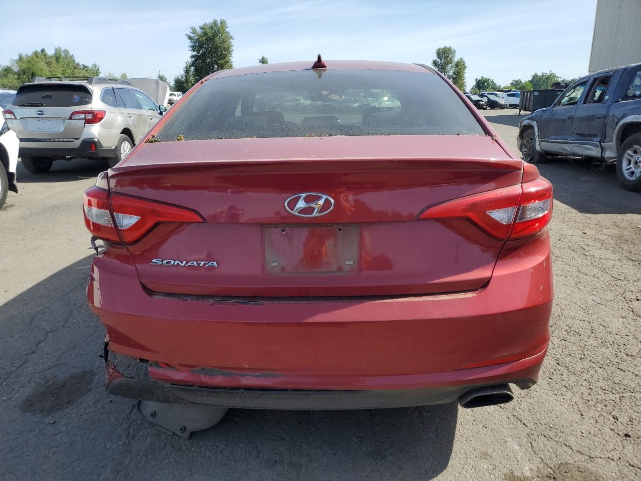 Lot #2886463919 2015 HYUNDAI SONATA SE