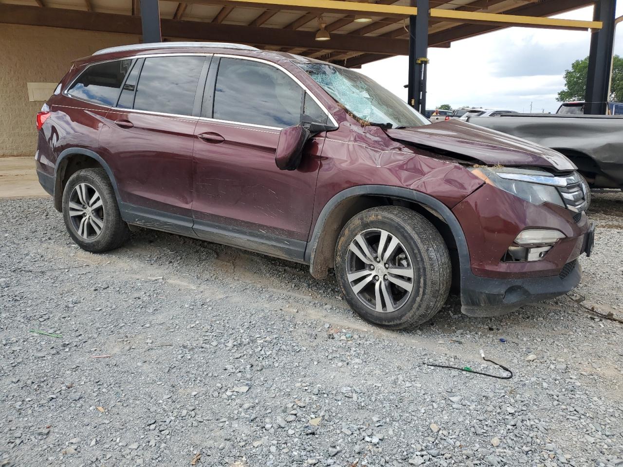 2018 Honda Pilot Ex vin: 5FNYF5H39JB017444