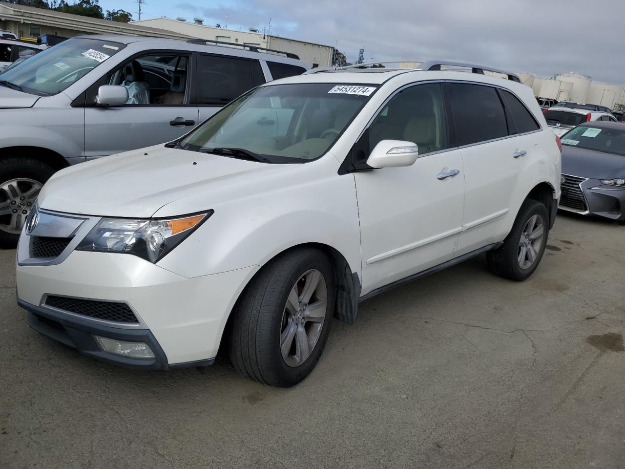 2HNYD2H6XBH523532 2011 Acura Mdx Technology