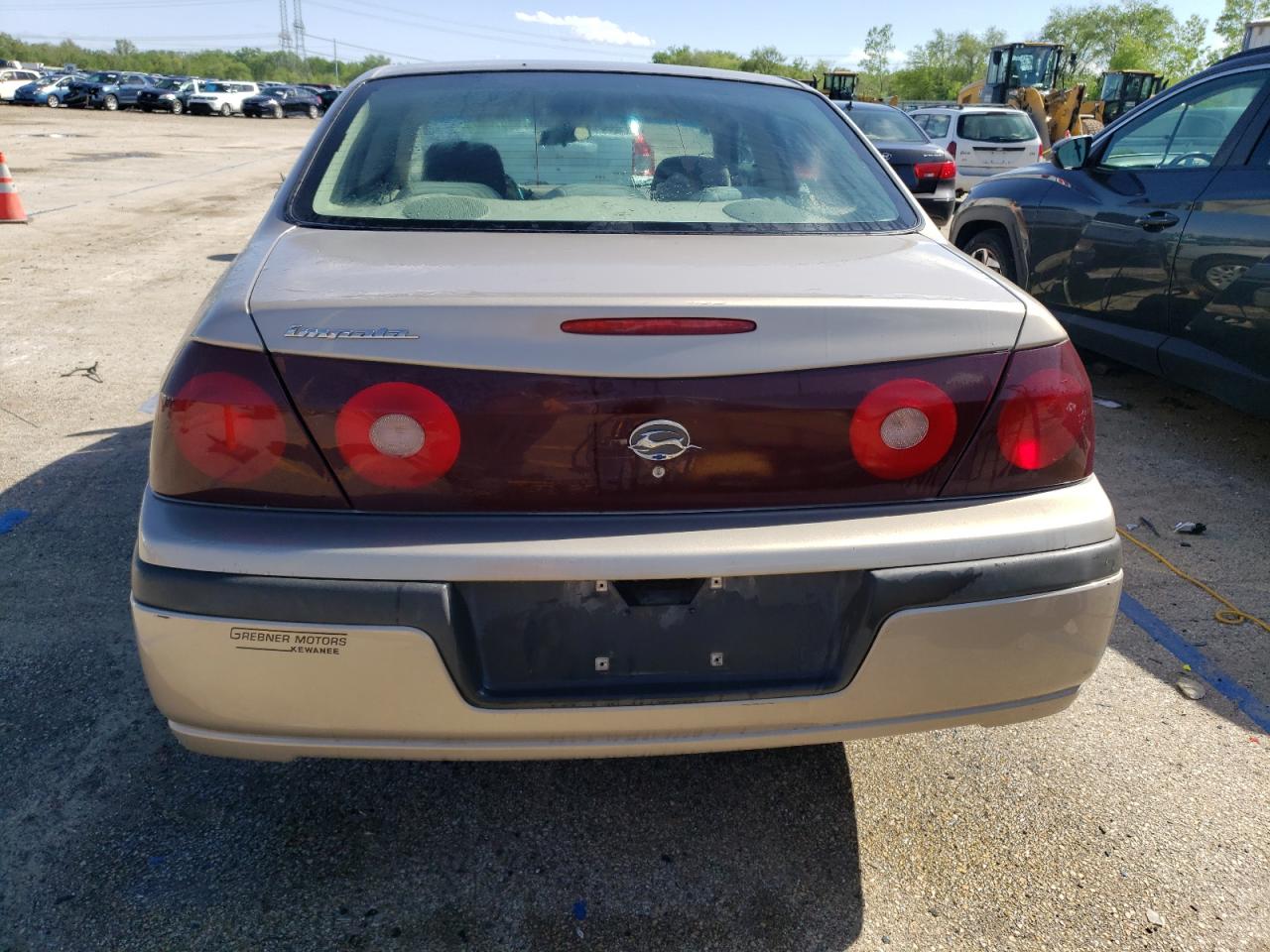 2G1WF52E739252992 2003 Chevrolet Impala