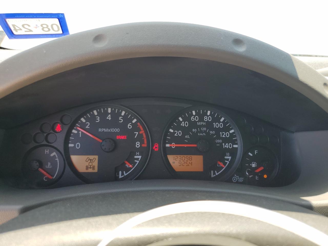 5N1AN0NW3DN824596 2013 Nissan Xterra X