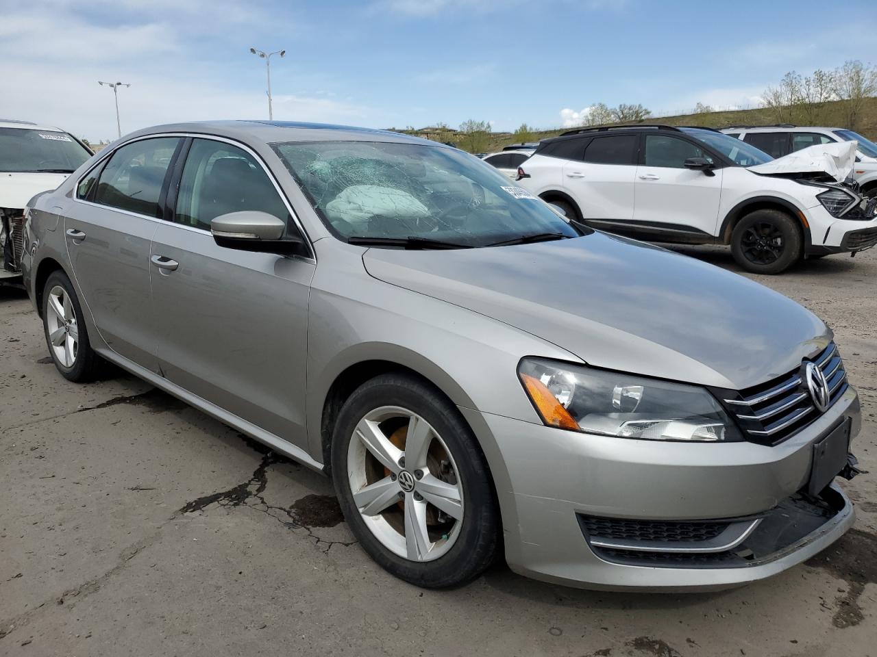 2012 Volkswagen Passat Se vin: 1VWBP7A3XCC056338