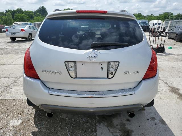2006 Nissan Murano Sl VIN: JN8AZ08W46W521560 Lot: 56001794