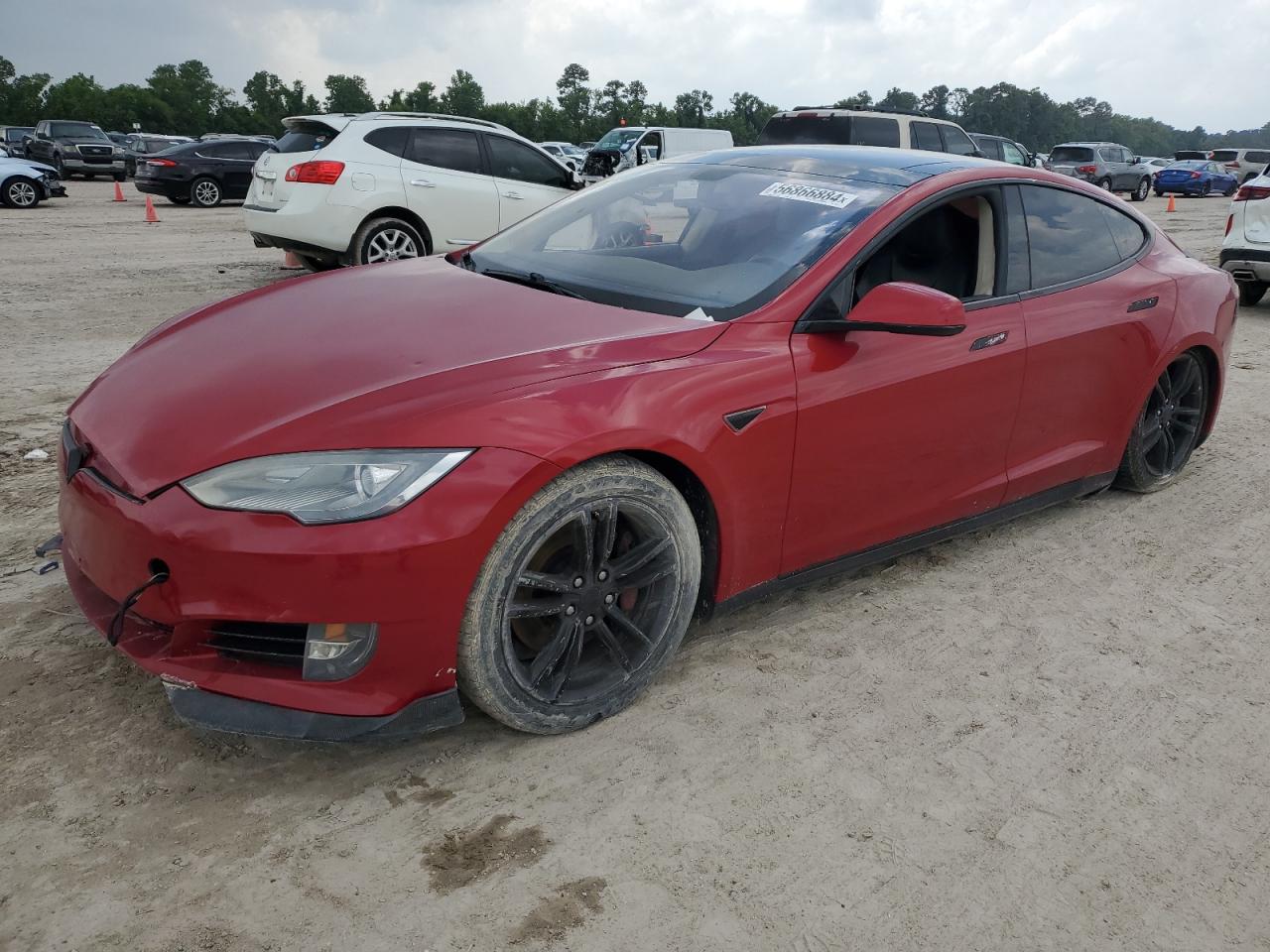 2014 Tesla Model S vin: 5YJSA1H10EFP44229