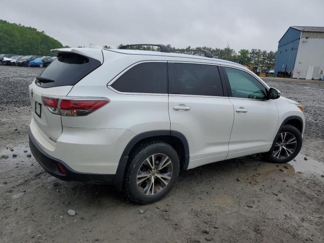 2016 Toyota Highlander Xle VIN: 5TDJKRFH6GS255808 Lot: 54949934