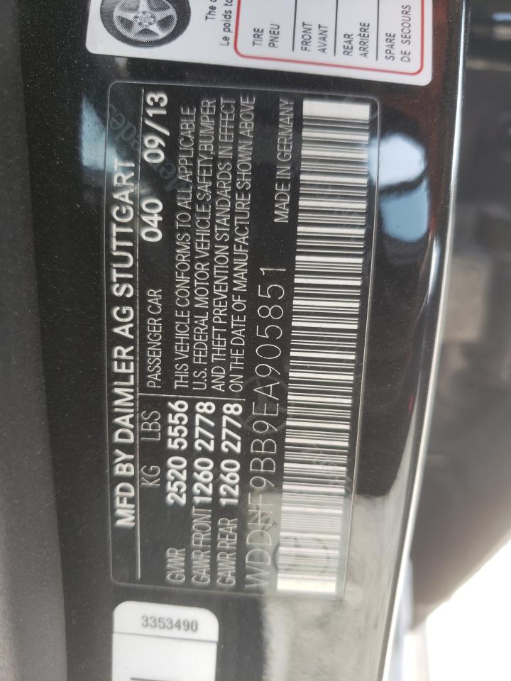 WDDHF9BB9EA905851 2014 Mercedes-Benz E 550 4Matic