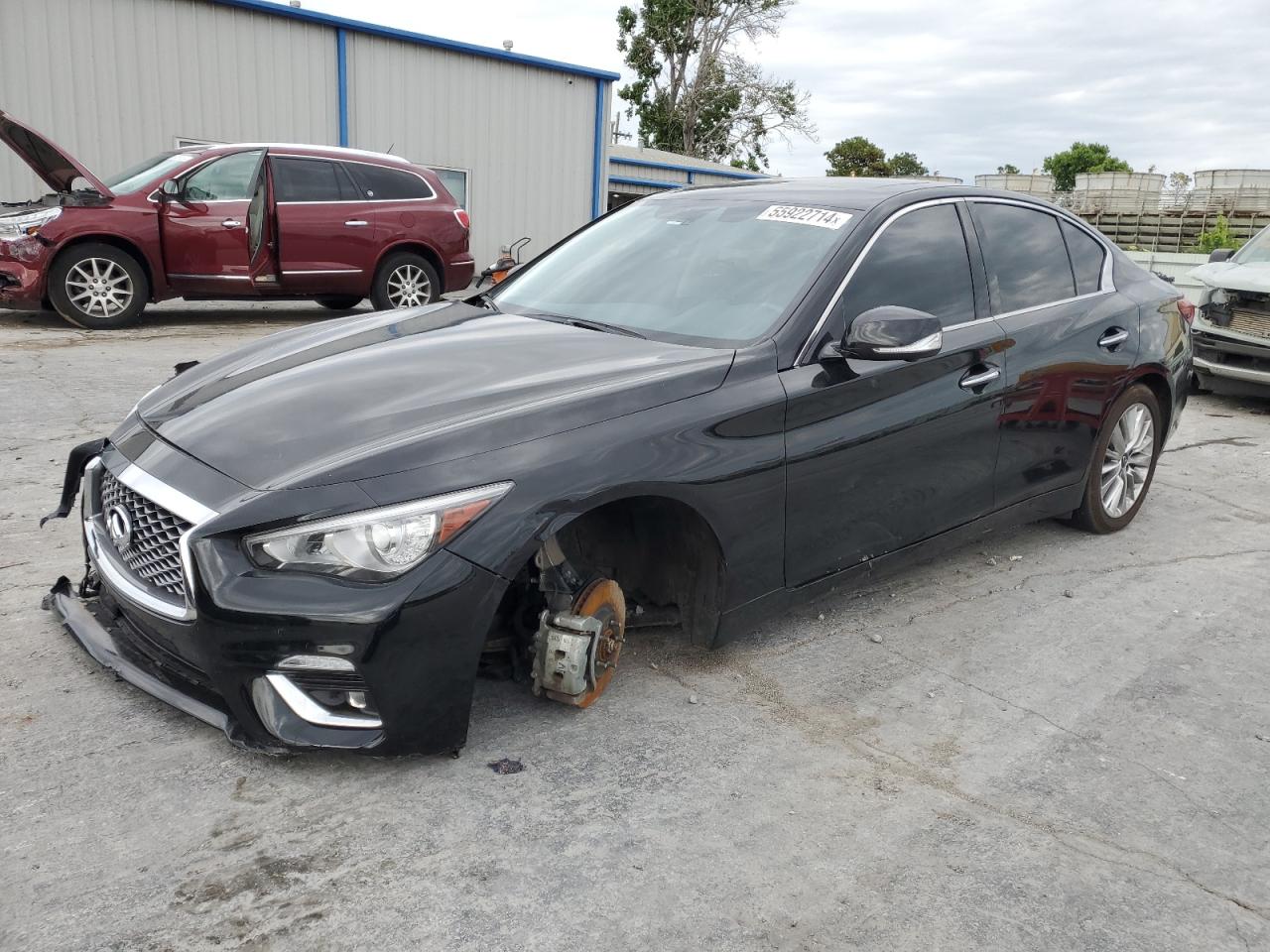 JN1EV7BR9MM754236 2021 Infiniti Q50 Luxe