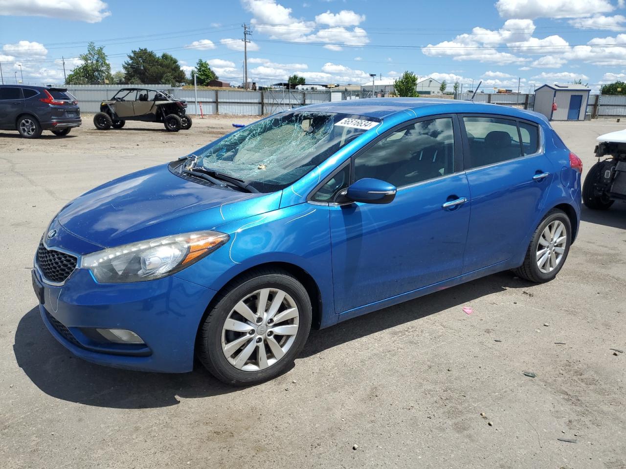 KNAFX5A86E5155814 2014 Kia Forte Ex