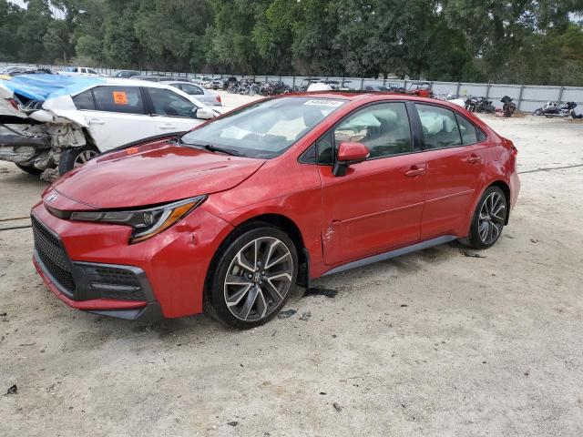 Lot #2533609141 2020 TOYOTA COROLLA SE salvage car