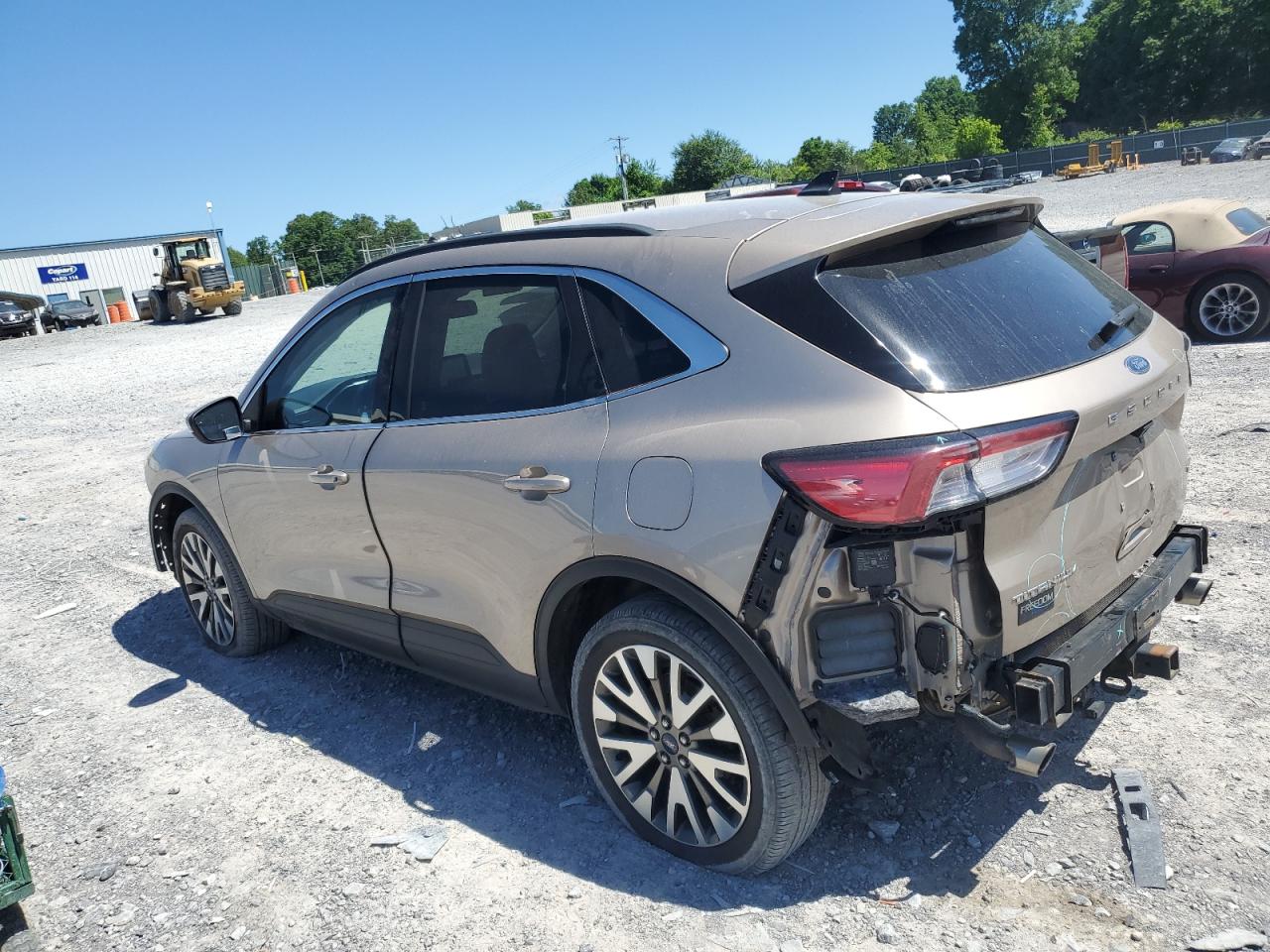 Lot #2718379422 2020 FORD ESCAPE TIT