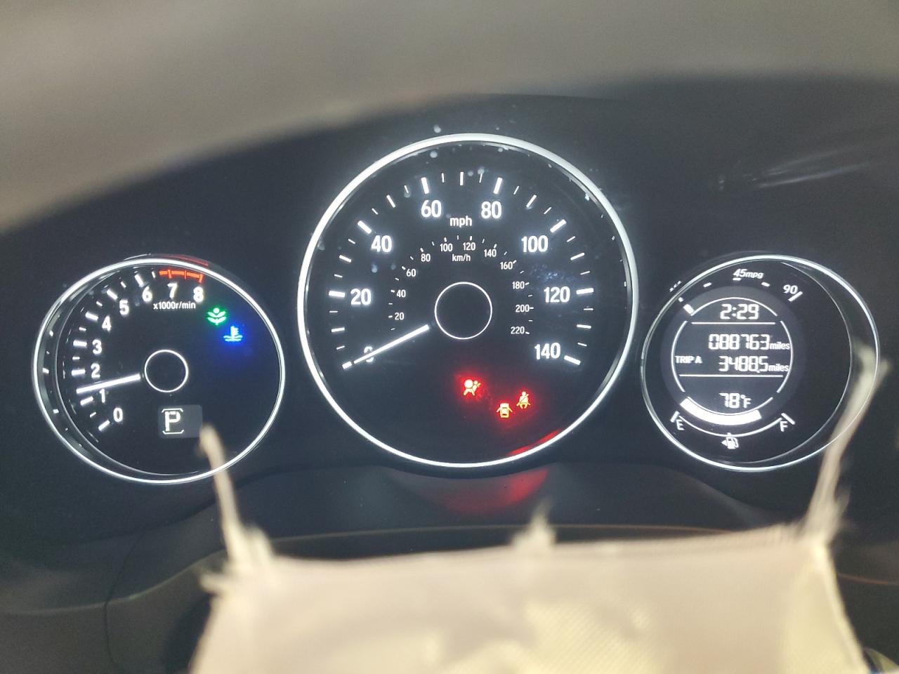 3CZRU5H50HM724640 2017 Honda Hr-V Ex