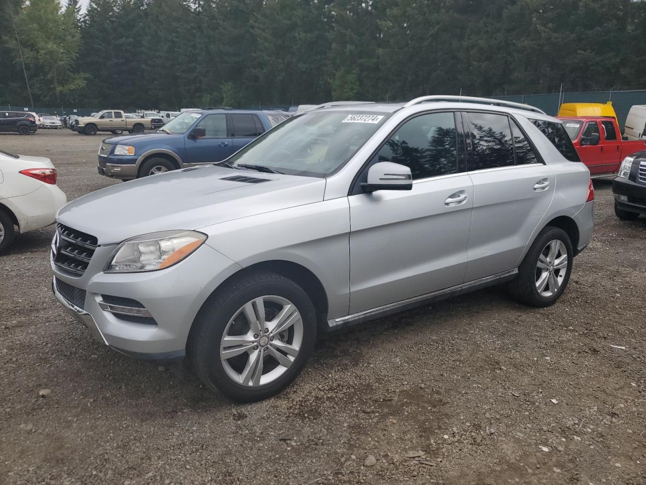 4JGDA5HB4CA005133 2012 Mercedes-Benz Ml 350 4Matic