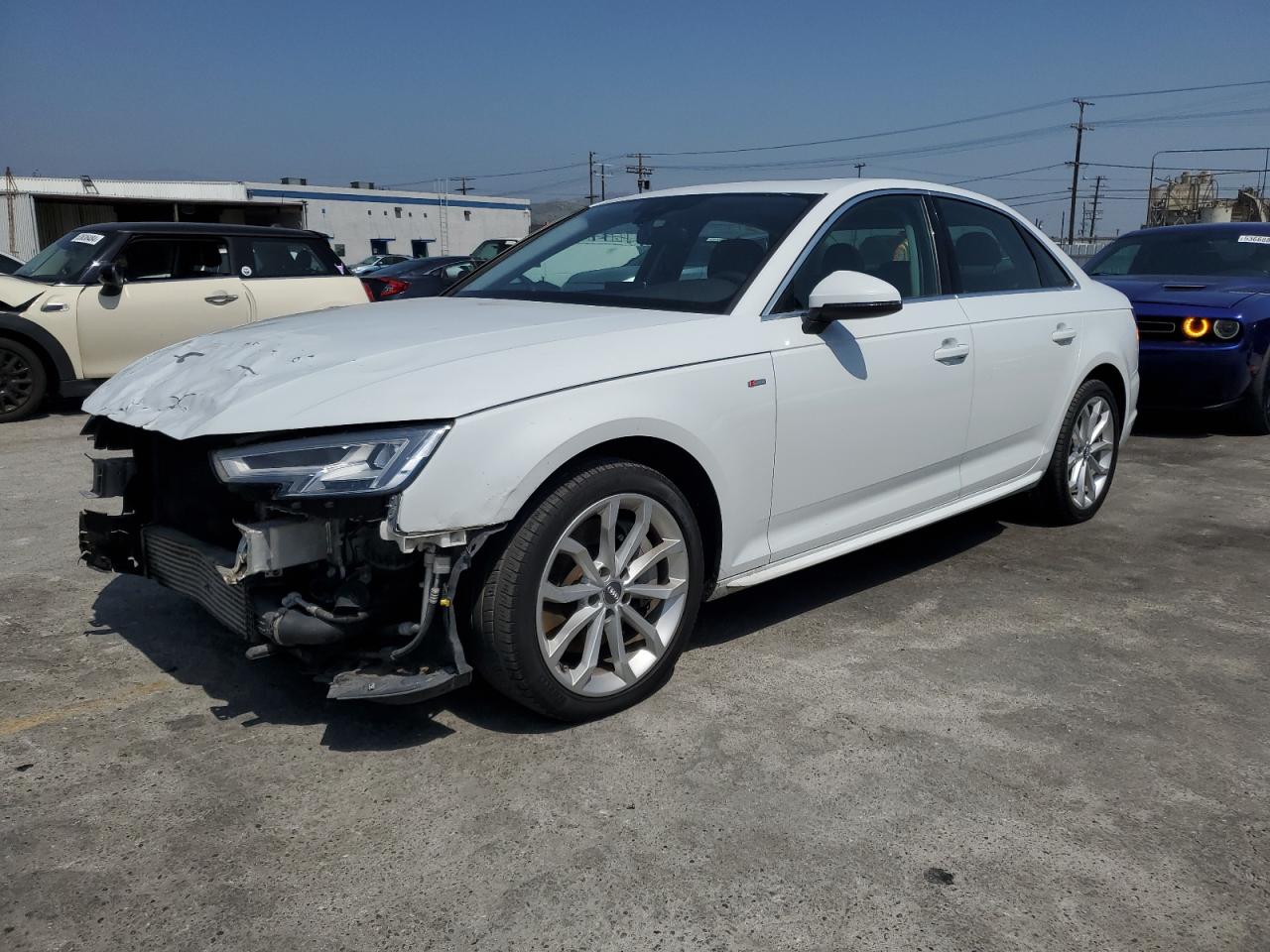 2019 Audi A4 Premium Plus vin: WAUENAF4XKN001277