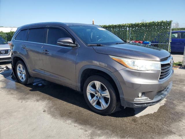 VIN 5TDYKRFH7ES021110 2014 Toyota Highlander, Limited no.4