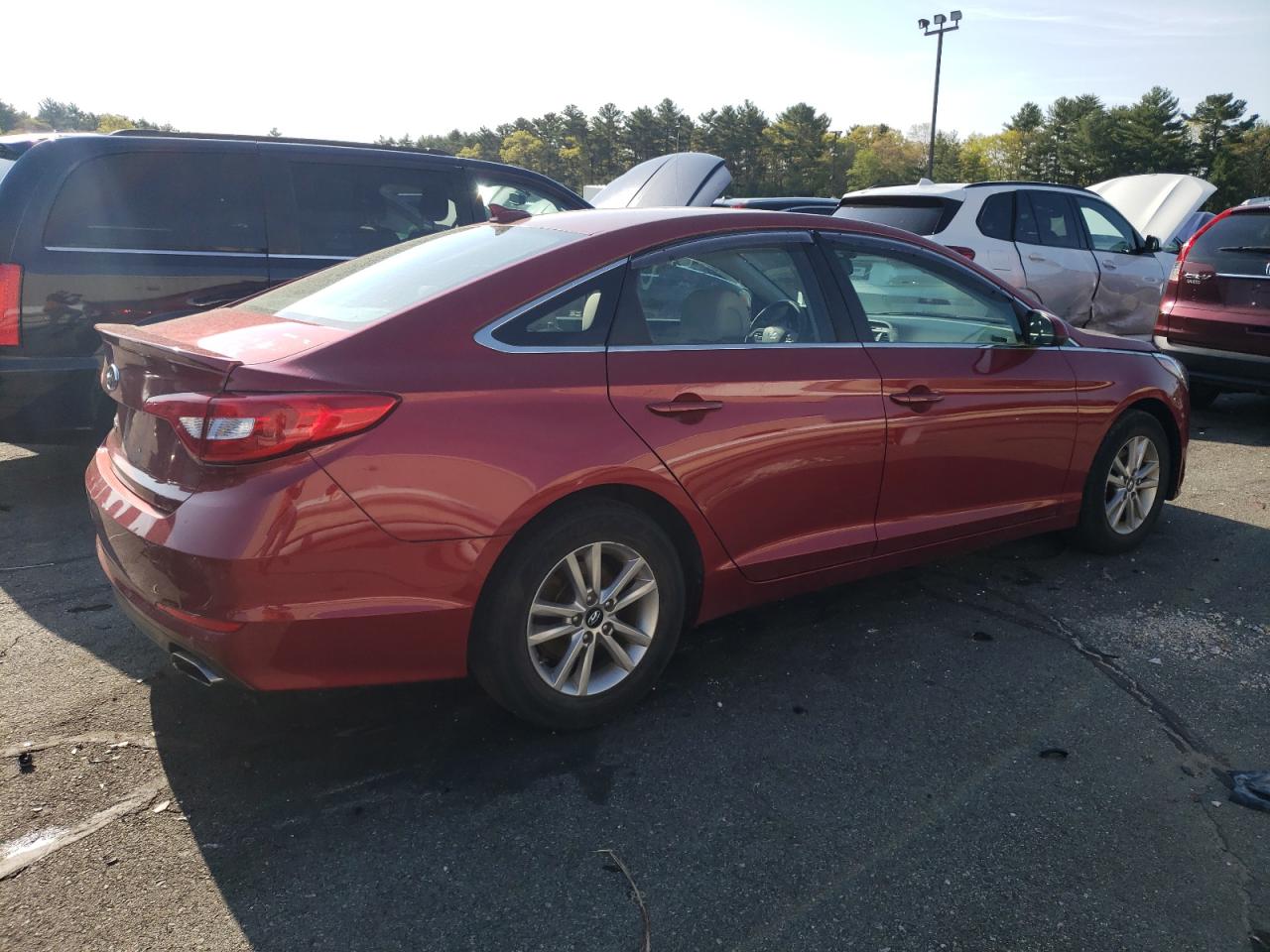 2016 Hyundai Sonata Se vin: 5NPE24AF7GH431474