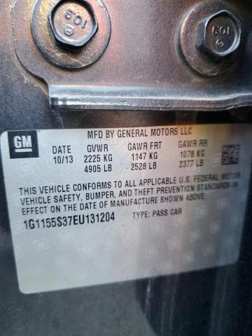 2014 Chevrolet Impala Ltz VIN: 1G1155S37EU131204 Lot: 55070984