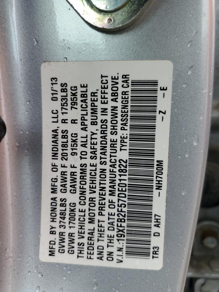 19XFB2F57DE011822 2013 Honda Civic Lx