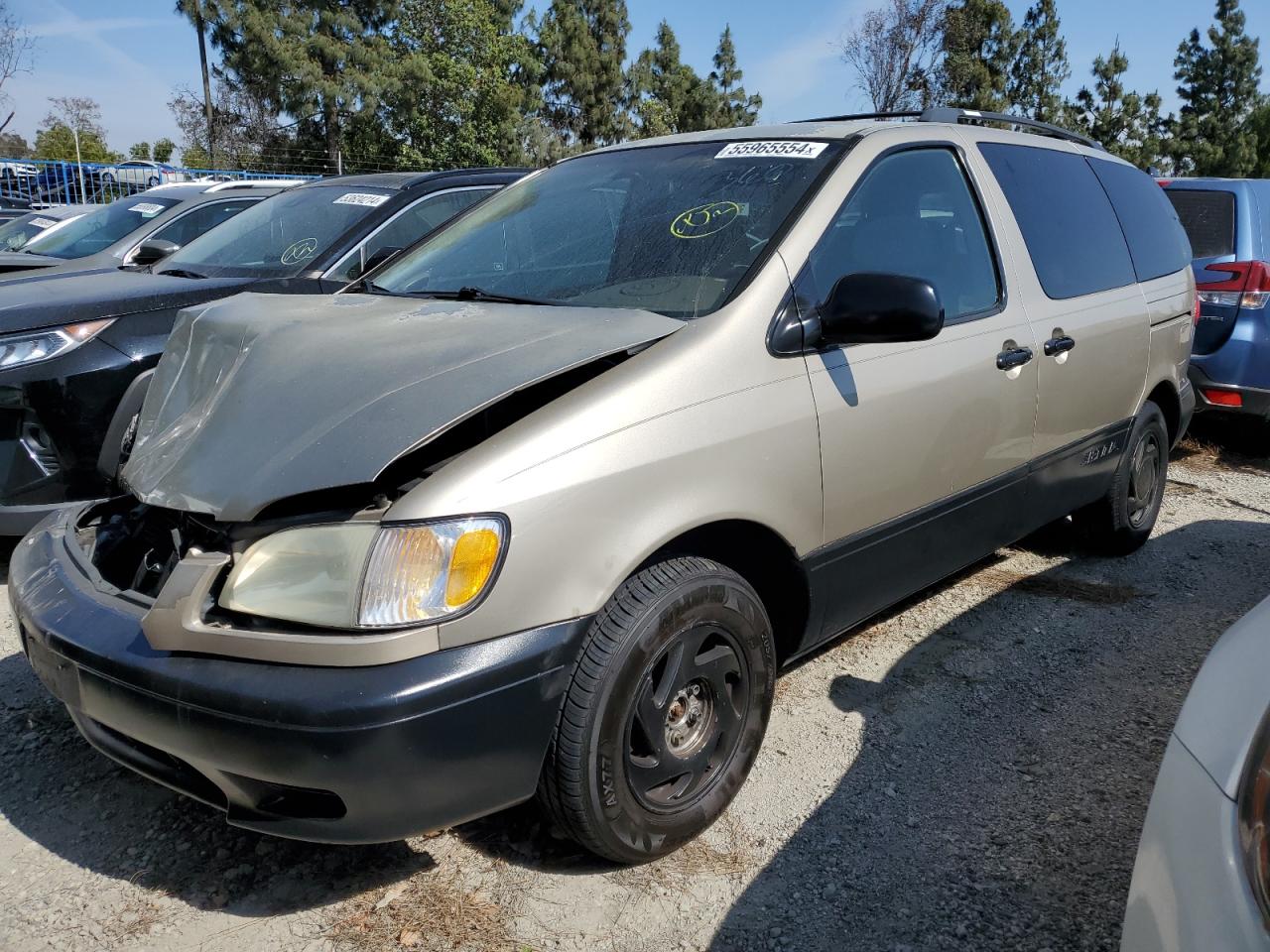 4T3ZF13C61U343653 2001 Toyota Sienna Le