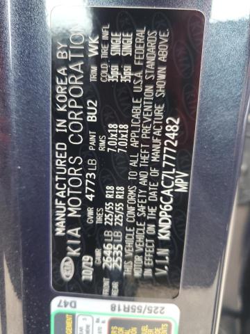 2020 Kia Sportage S VIN: KNDP6CAC7L7772482 Lot: 54931944