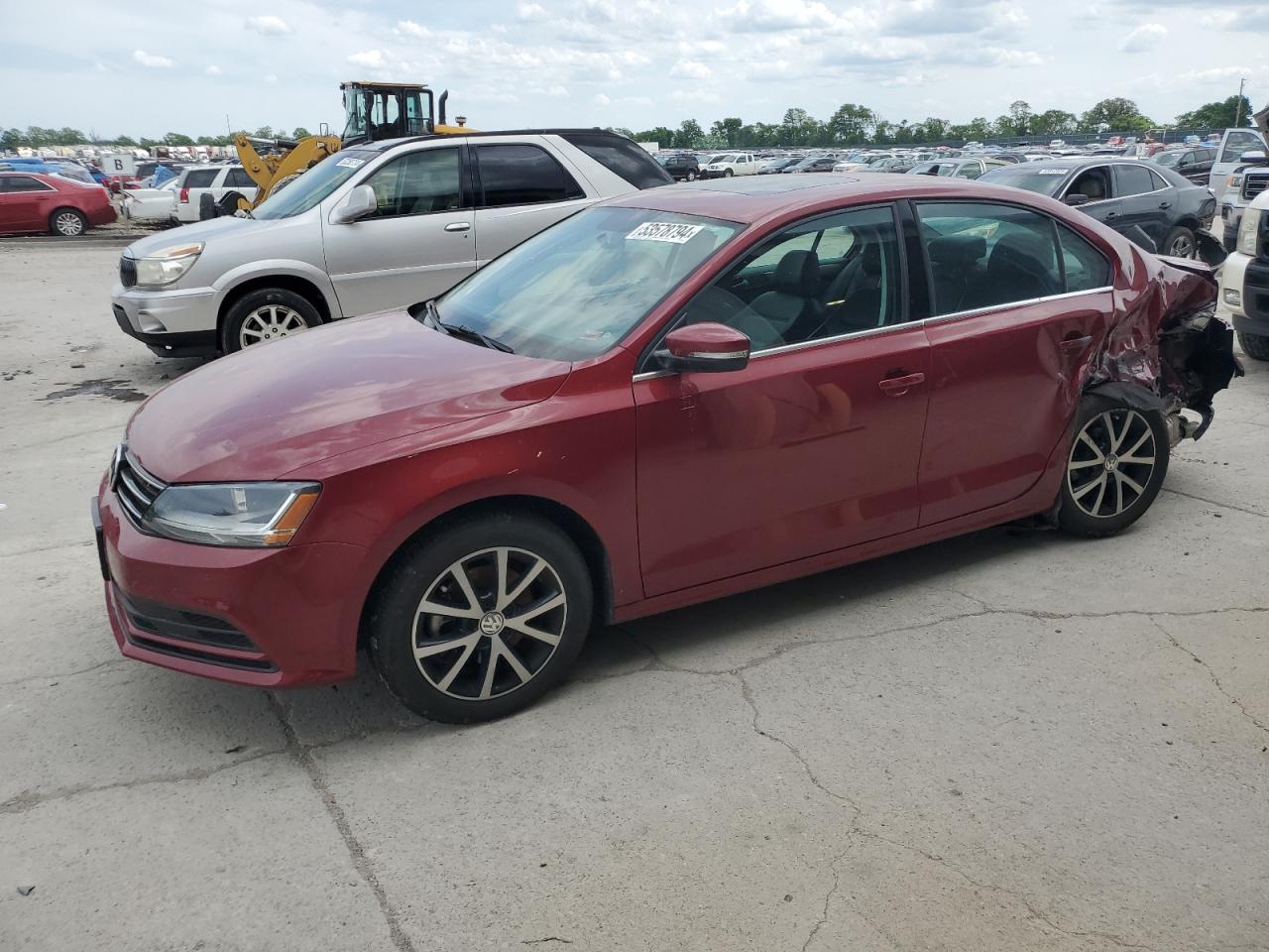 2018 Volkswagen Jetta Se vin: 3VWDB7AJ4JM209362