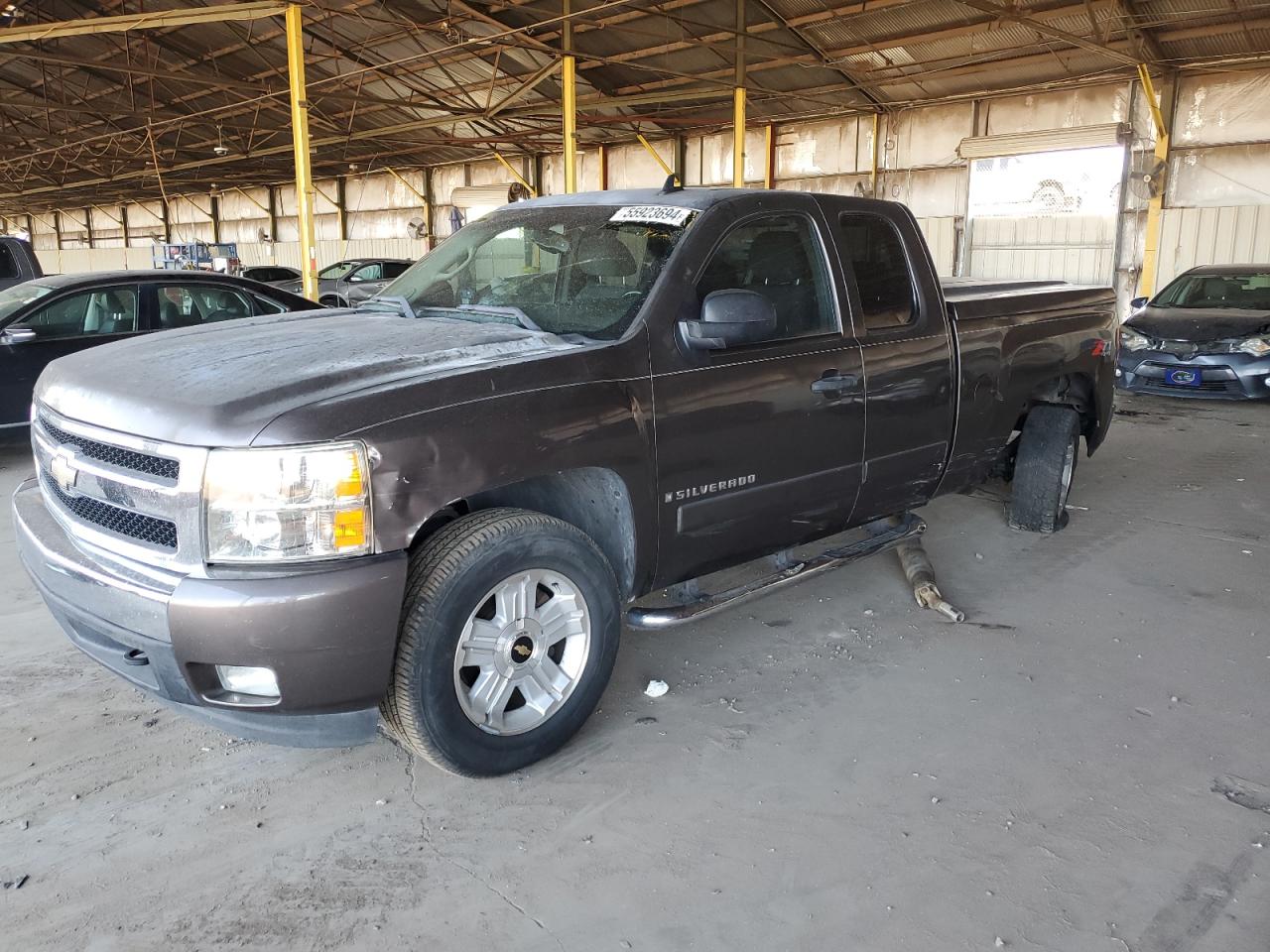 1GCEK19J78Z154360 2008 Chevrolet Silverado K1500