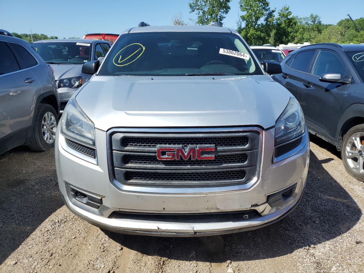 2014 GMC Acadia Sle vin: 1GKKRPKD6EJ256673