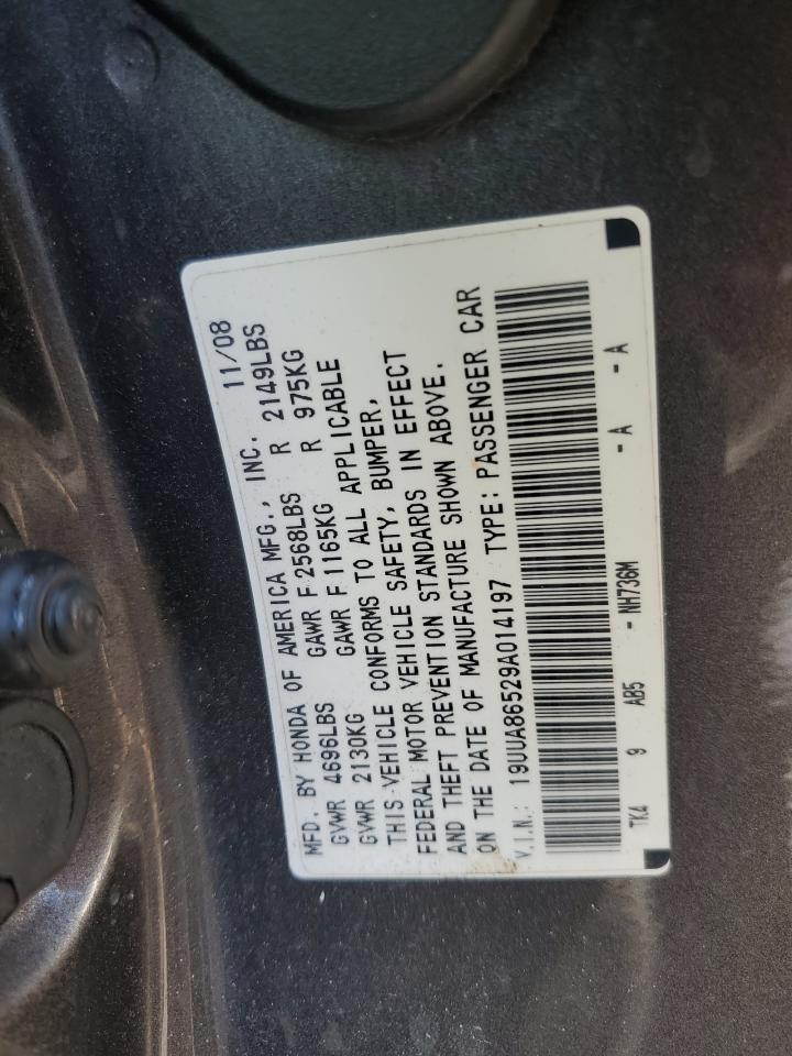 19UUA86529A014197 2009 Acura Tl