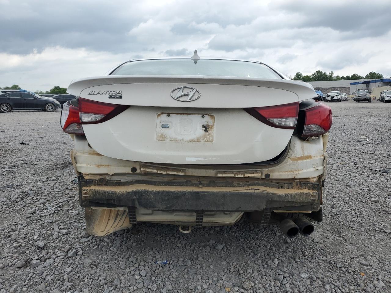 KMHDH6AH2EU023938 2014 Hyundai Elantra Coupe Gs