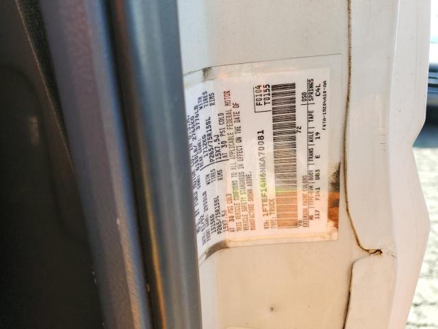 1992 Ford F150 VIN: 1FTEF14N6NKA70081 Lot: 56055934