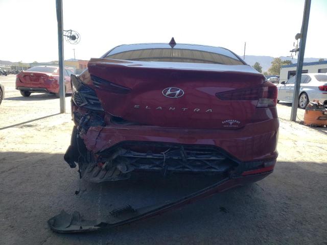 2019 Hyundai Elantra Sel VIN: KMHD84LF6KU798321 Lot: 54621644