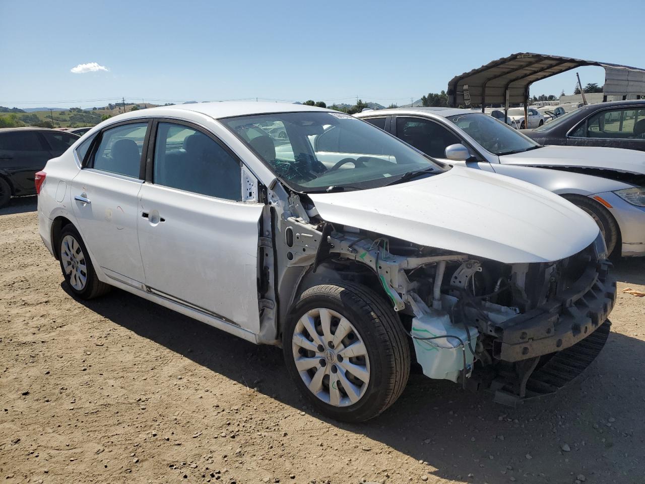 2017 Nissan Sentra S vin: 3N1AB7AP4HL641821