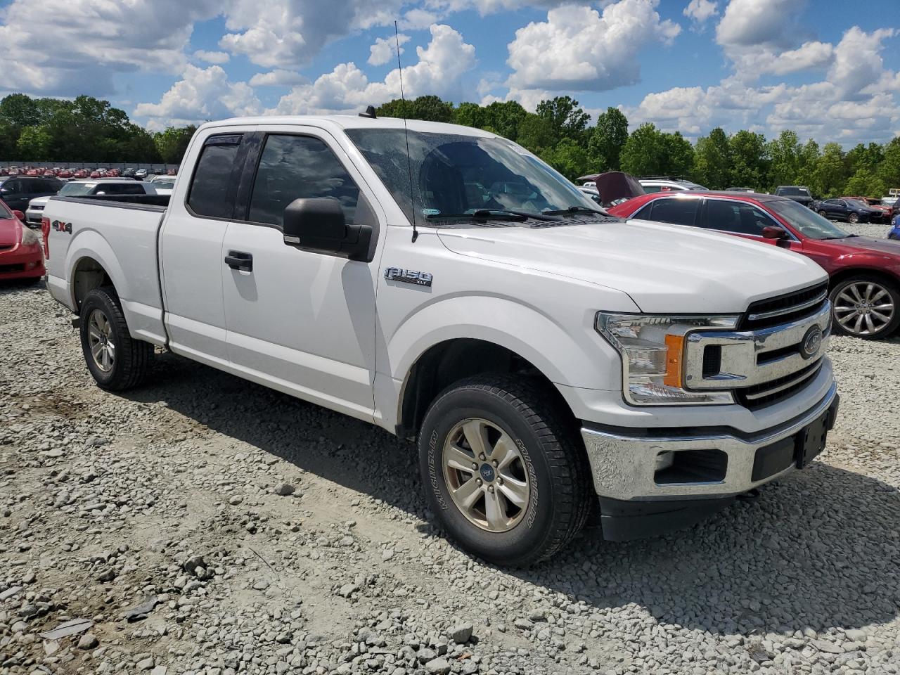 2019 Ford F150 Super Cab vin: 1FTFX1E53KKC24516