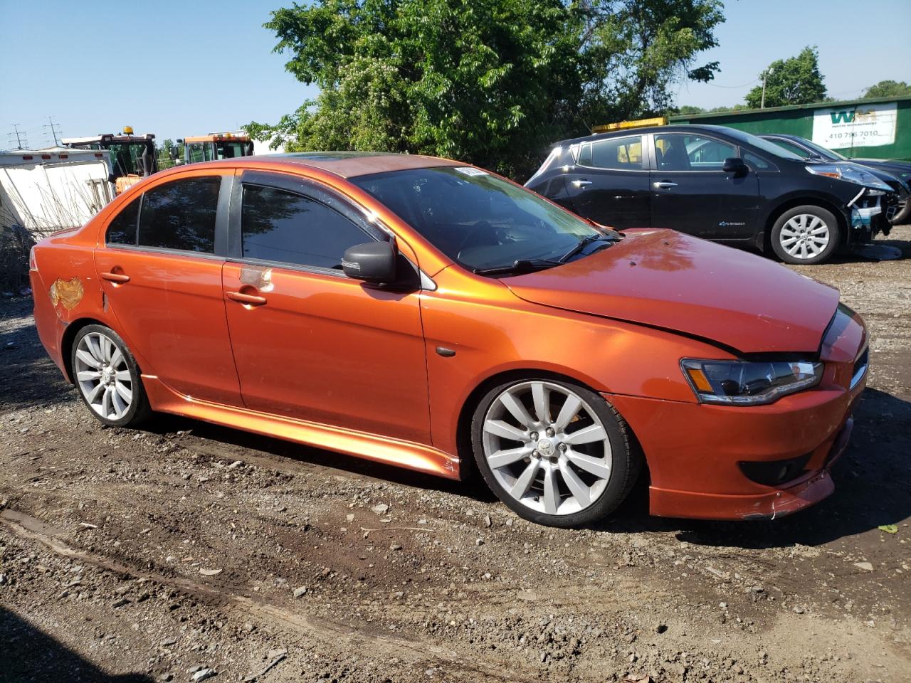 JA32U8FW7BU002376 2011 Mitsubishi Lancer Gts