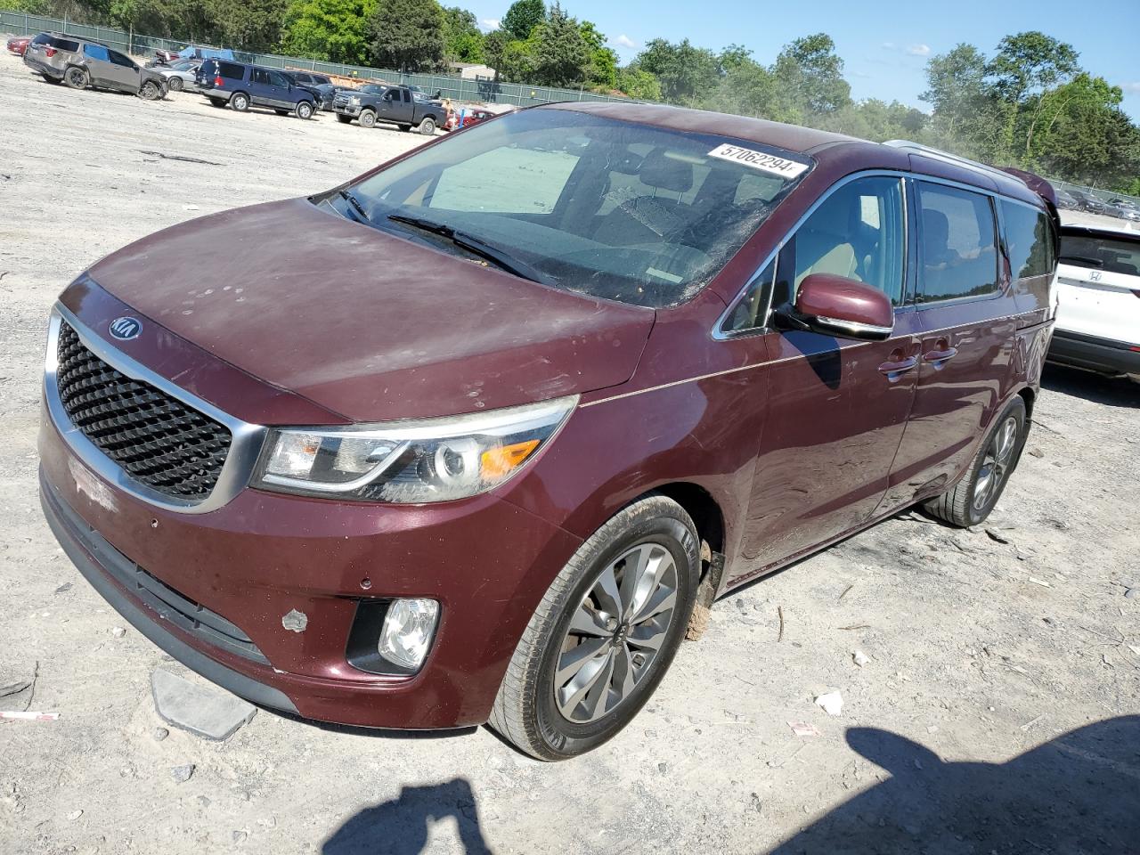 2015 Kia Sedona Ex vin: KNDMC5C19F6018142
