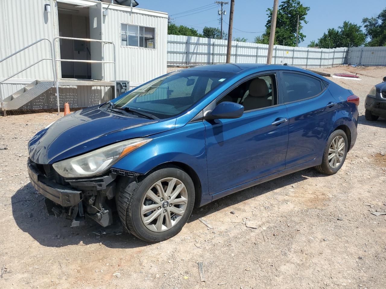 KMHDH4AEXEU184337 2014 Hyundai Elantra Se