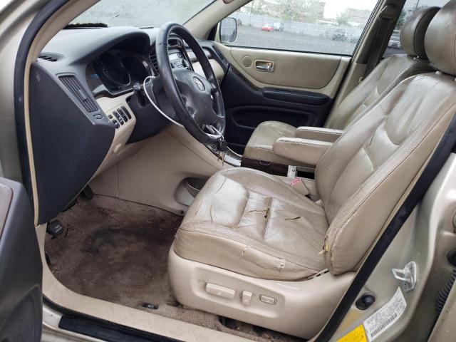 JTEHF21A520084237 | 2002 Toyota highlander limited