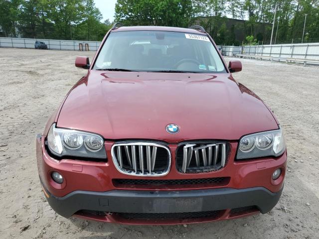 2009 BMW X3 xDrive30I VIN: WBXPC93479WJ25003 Lot: 55367124