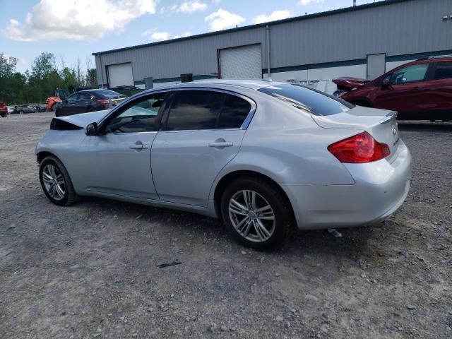 INFINITI G37 2013 silver  gas JN1CV6AR4DM358976 photo #3