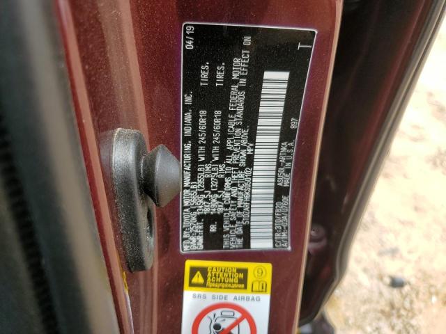 VIN 5TDZARFH6KS050102 2019 Toyota Highlander, LE no.12