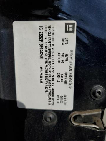 2005 Chevrolet Malibu VIN: 1G1ZS52F15F144248 Lot: 56344264