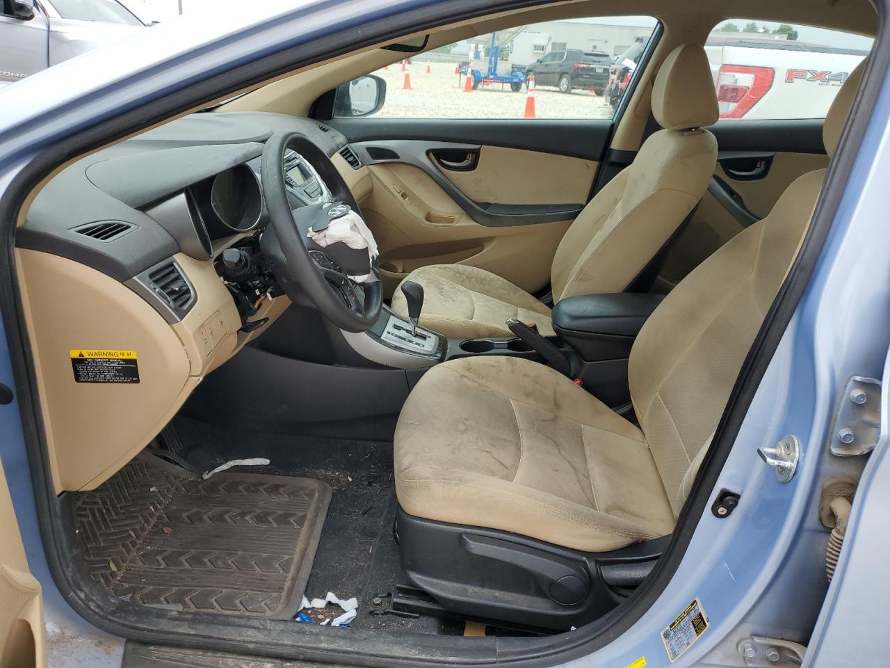 KMHDH4AE8CU463721 2012 Hyundai Elantra Gls