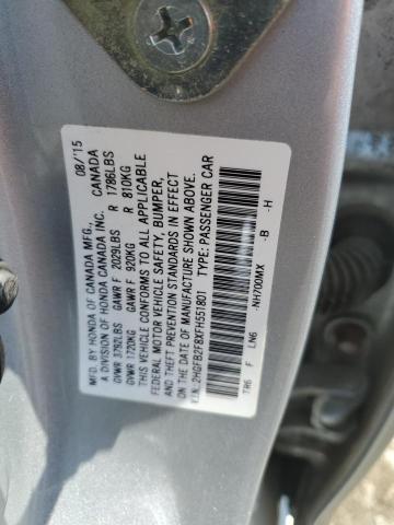 2HGFB2F8XFH551801 2015 HONDA CIVIC - Image 12