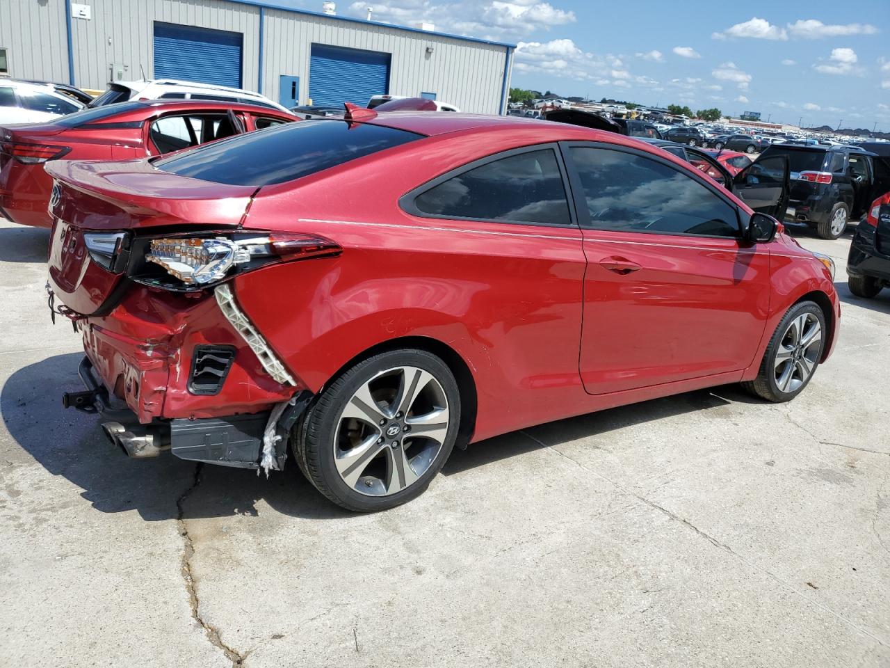 KMHDH6AH1EU025745 2014 Hyundai Elantra Coupe Gs