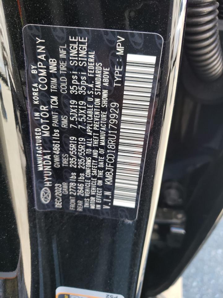 KM8JFCD18RU179929 2024 Hyundai Tucson N Line