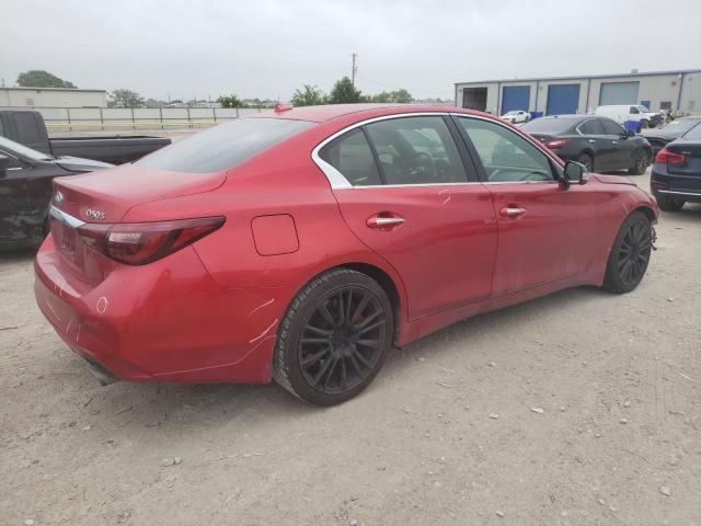 2018 Infiniti Q50 Red Sport 400 VIN: JN1FV7AP0JM460742 Lot: 55813134