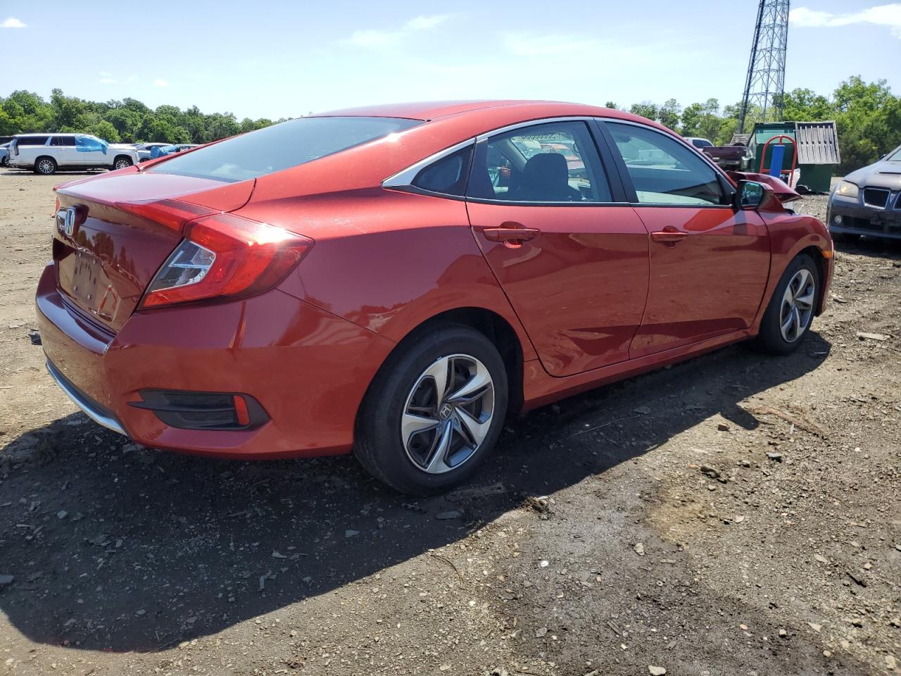 19XFC2F67KE212283 2019 Honda Civic Lx