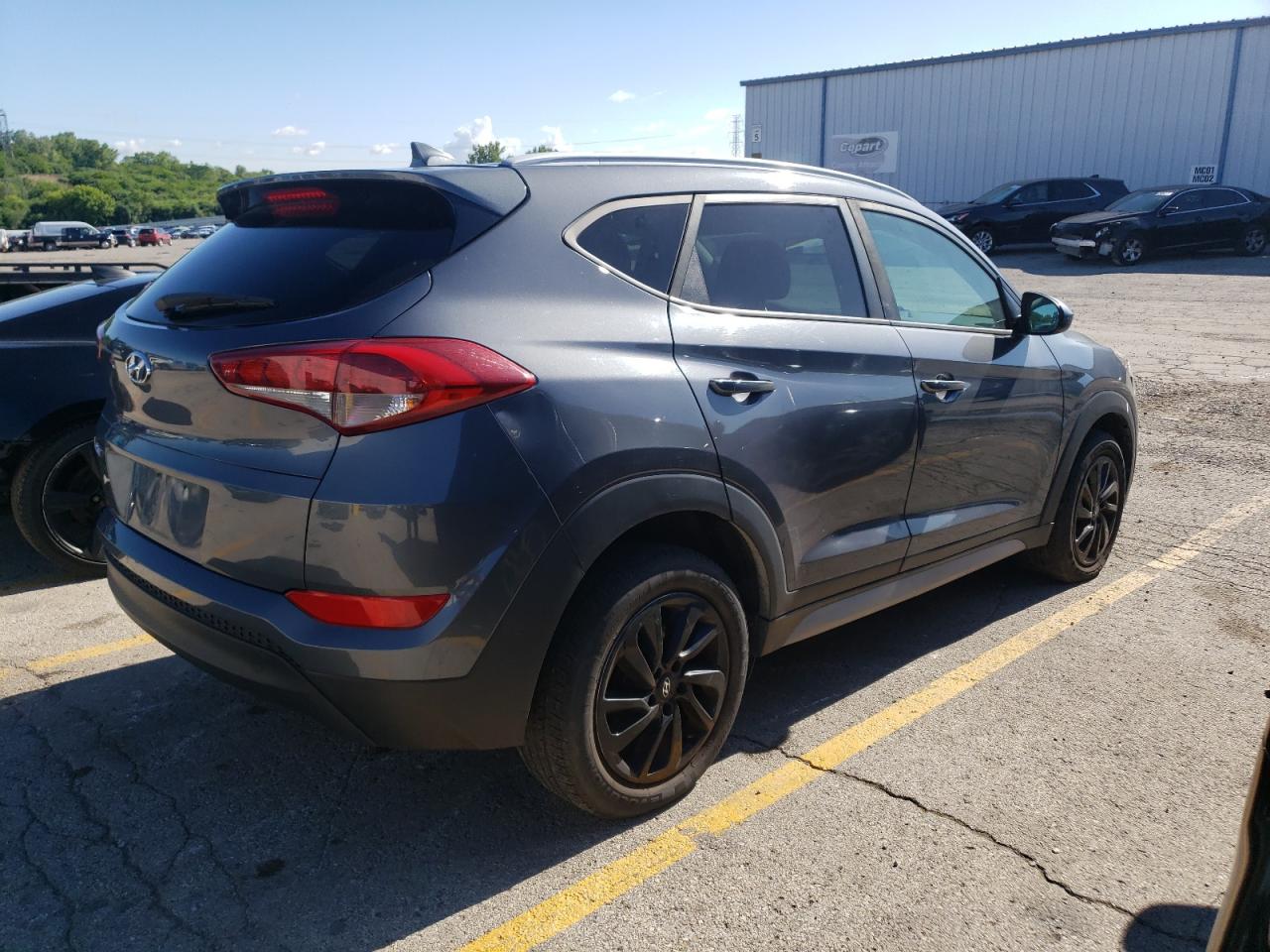 2018 Hyundai Tucson Sel vin: KM8J33A47JU615150