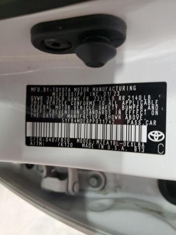 5YFB4MDE6PP011742 2023 TOYOTA COROLLA - Image 12