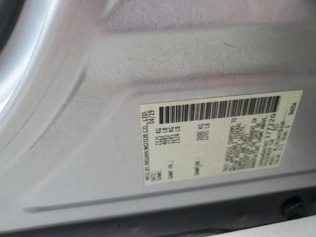 2019 NISSAN MAXIMA S - 1N4AA6AV3KC377220